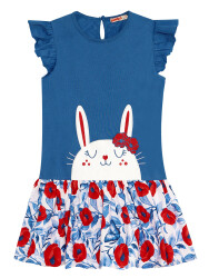 Cute Bunny Girl Frilled Dress - 3