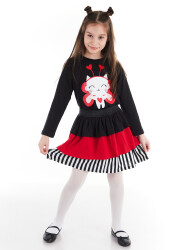 Cute Cat Girl T-shirt&Skirt Set - 1