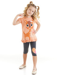 Cute Gazelle Girl Tunic&Leggings Set - 1