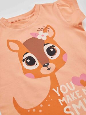 Cute Gazelle Girl Tunic&Leggings Set - 5