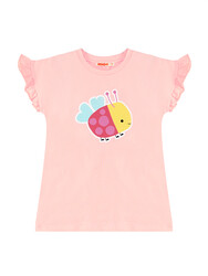 Cute Ladybug Girl T-shirt&Leggings Set - Thumbnail