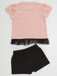 Cute Mice Girl Crop-top&Shorts Set - 4