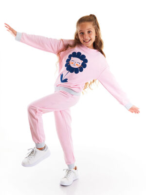 Daisy Pink Girl Tracksuit - 1