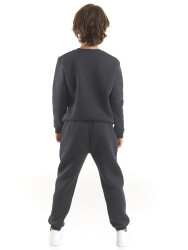 Dark Grey Boy Tracksuit - 2