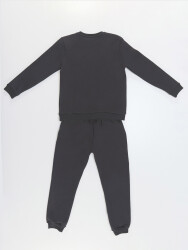 Dark Grey Boy Tracksuit - 4