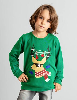 Deer Tree Sweat-Shirt - 1