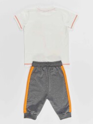 Dino At Work Boy T-shirt&Harem Pants Set - 4