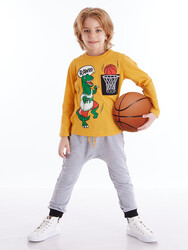 Dino Basket Boy Baggy Pants Set - 1