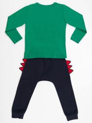 Dino Boy T-shirt&Pants Set - 4