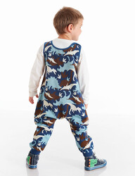 Dino Camo Boy Overall - 2