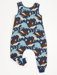 Dino Camo Boy Overall - 4