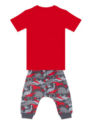 Dino Camo Boy T-shirt&Baggy Set - 4