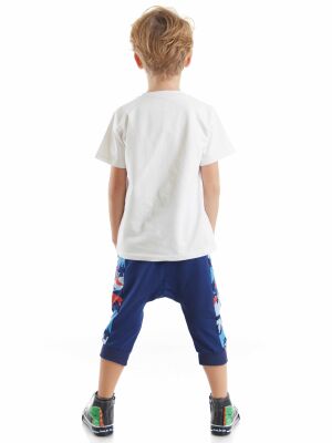 Dino Dudes Boy T-shirt&Harem Pants Set - 2