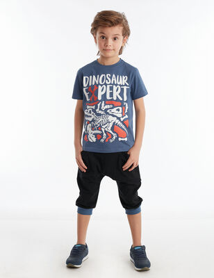 Dino Expert Boy Capri Pants Set - 1