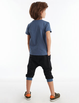 Dino Expert Boy Capri Pants Set - 2