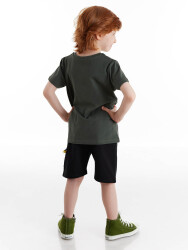 Dino Explorer Boy T-shirt&Shorts Set - 2