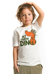 Dino Friend Erkek Çocuk T-Shirt - 1