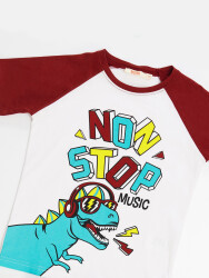 Dino Music Boy T-shirt&Baggy Set - 5