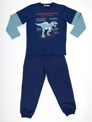 Dino Rex Boy T-shirt&Pants Set - 3