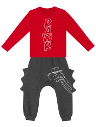 Dino Spikes Boy Pants Set - 3