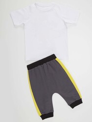 Dino Splash Boy T-shirt&Harem Pants Set - Thumbnail
