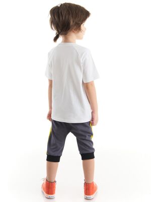 Dino Splash Boy T-shirt&Harem Pants Set - 2