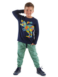 Dinosaur Boy T-shirt&Pants Set - 1