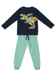 Dinosaur Boy T-shirt&Pants Set - 3