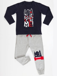 Don't Scare Boy T-shirt&Pants Set - 3