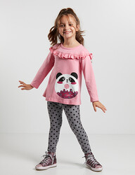 Donut Girl Tunic&Leggings Set - 1