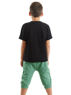 Dozer Yolda Erkek Çocuk T-shirt Kapri Şort Takım