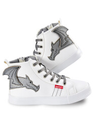 Dragon Boy White Sneakers - 1