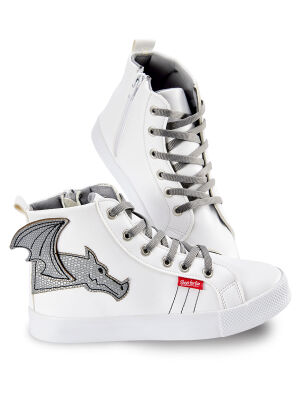 Dragon Boy White Sneakers - 2