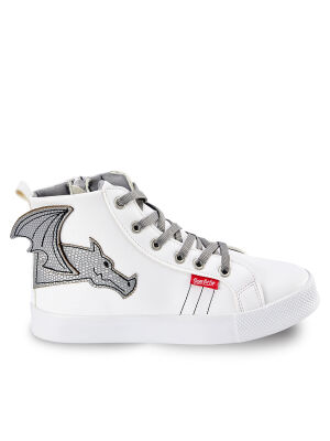 Dragon Boy White Sneakers - 4