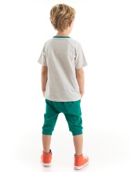 Eat&Play Boy T-shirt&Harem Pants Set - 2