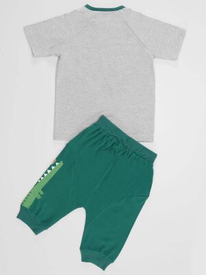 Eat&Play Boy T-shirt&Harem Pants Set - 4