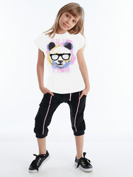 Enjoying Girl Capri T-shirt Set - 1