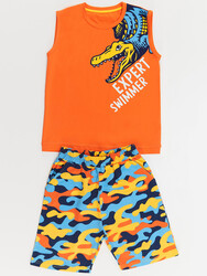 Expert Croco Boy T-shirt&Shorts Set - 3