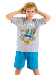 Explorer Boy T-shirt&Shorts Set - Thumbnail