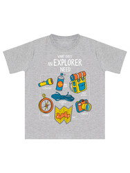 Explorer Boy T-shirt&Shorts Set - Thumbnail