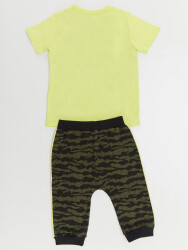 Explorer Wolf Boy T-shirt&Harem Pants Set - 4