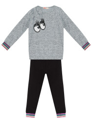 Eyes Girl Knit Jumper+Leggings Set - 3