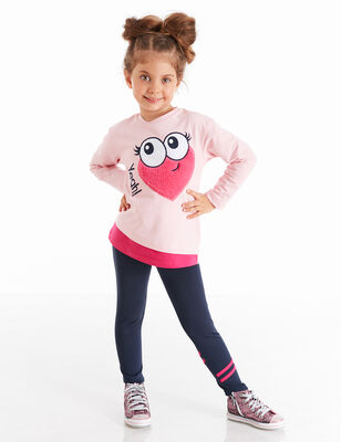 Eyes Girl T-shirt+Leggings Set - 1