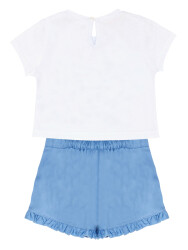 Eyes Girl T-shirt&Shorts Set - 4