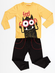Feel Good Boy T-shirt&Pants Set - Thumbnail