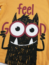 Feel Good Erkek Erkek Çocuk T-shirt Pantolon Takım - 5