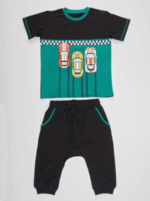 Finish Boy T-shirt&Capri Set - 3