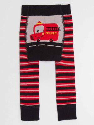 Fire Truck Baby Boy Leggings - 2