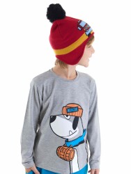 Fire Truck Boy Beanie - 3