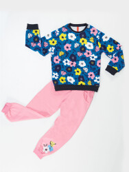 Flowers Girl Pants Set - 3